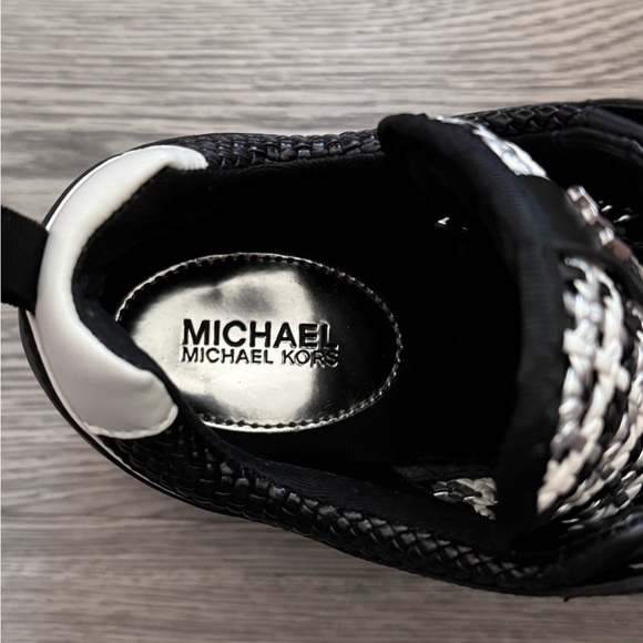 Michael Kors Georgie Low Top Wedge Sneakers - Picture 7 of 7